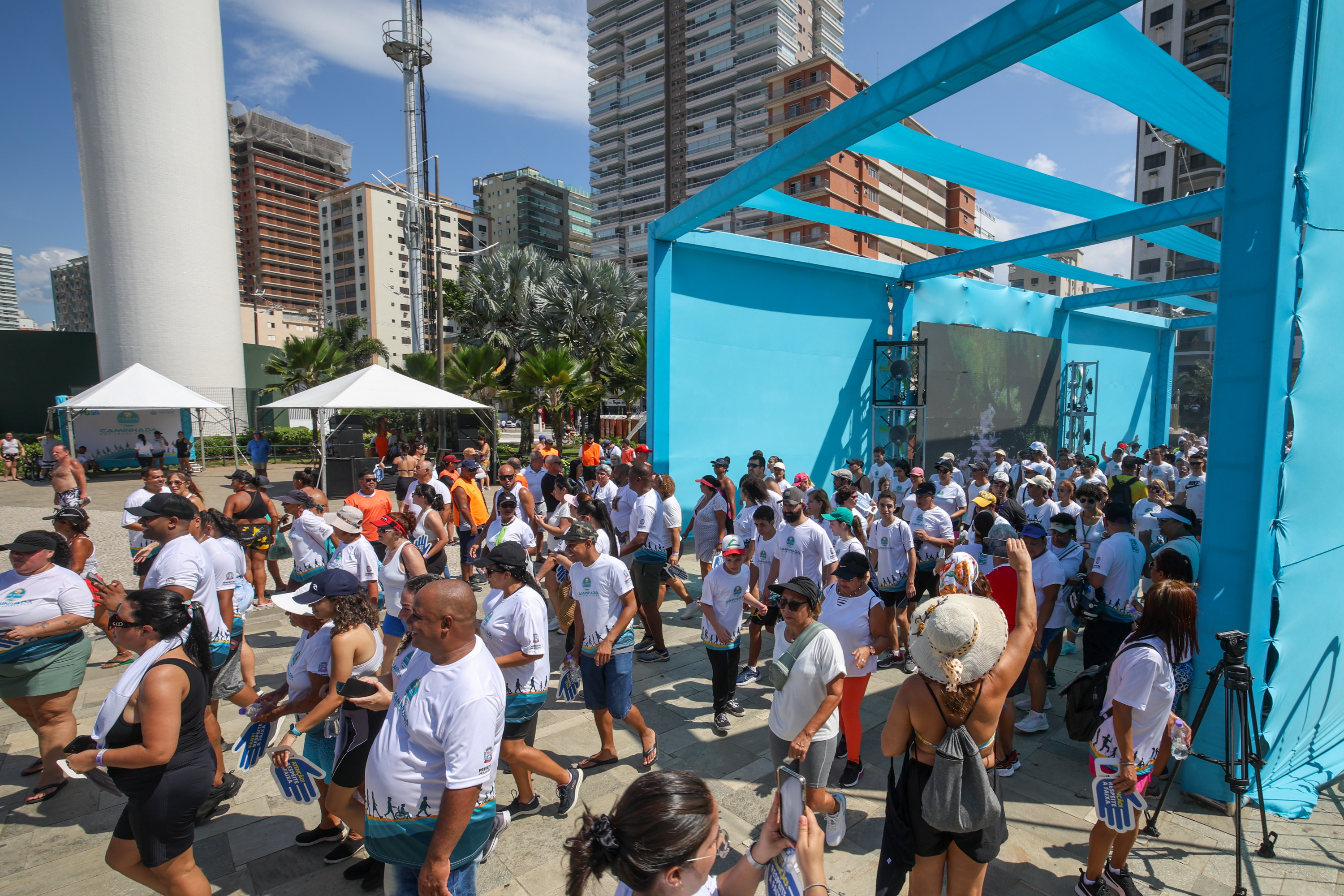  (Foto Fred Casagrande/Prefeitura de Praia Grande)  (  Richard Aldrin / Prefeitura de Praia Grande )