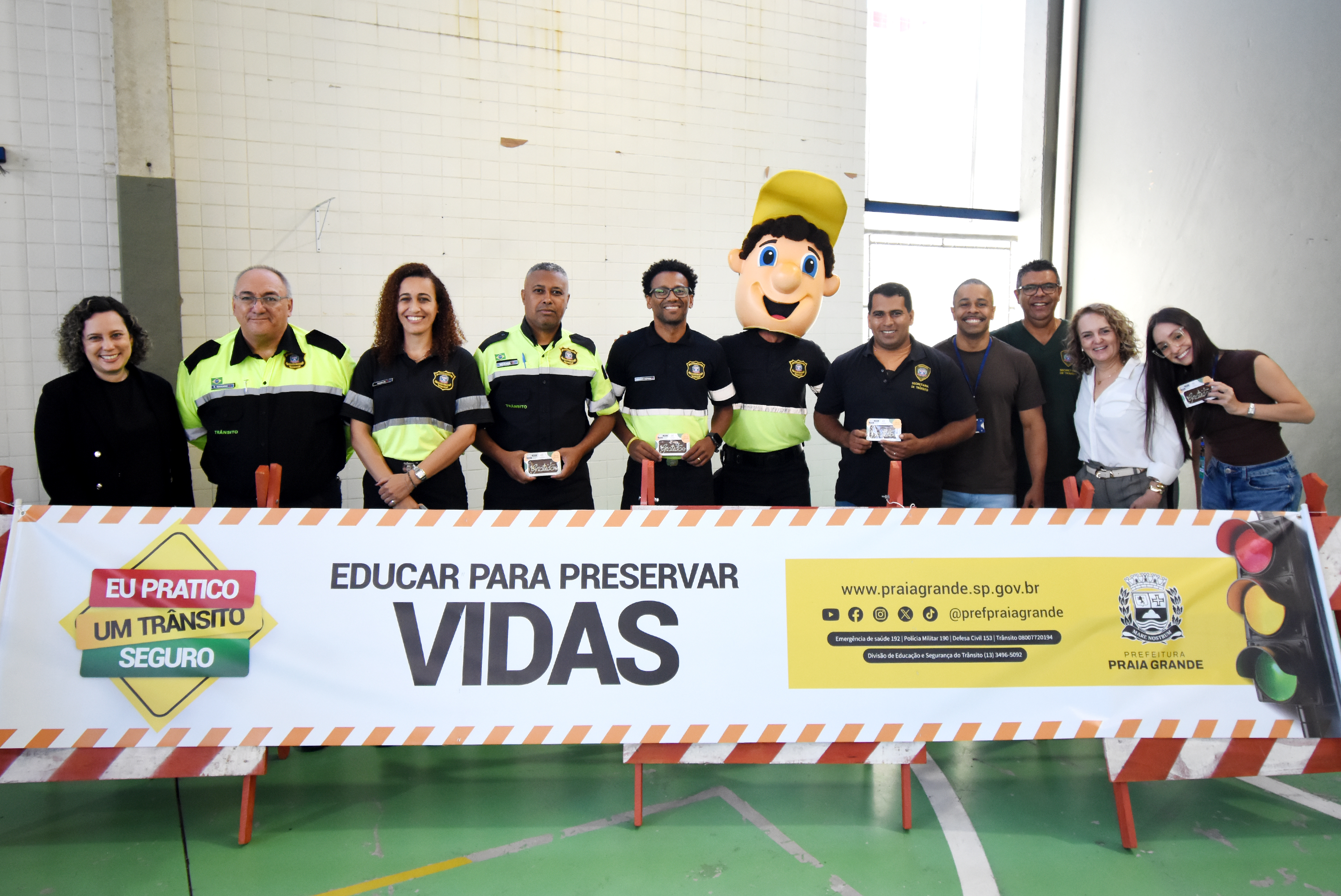 Fotos Jairo Marques/Prefeitura de Praia Grande