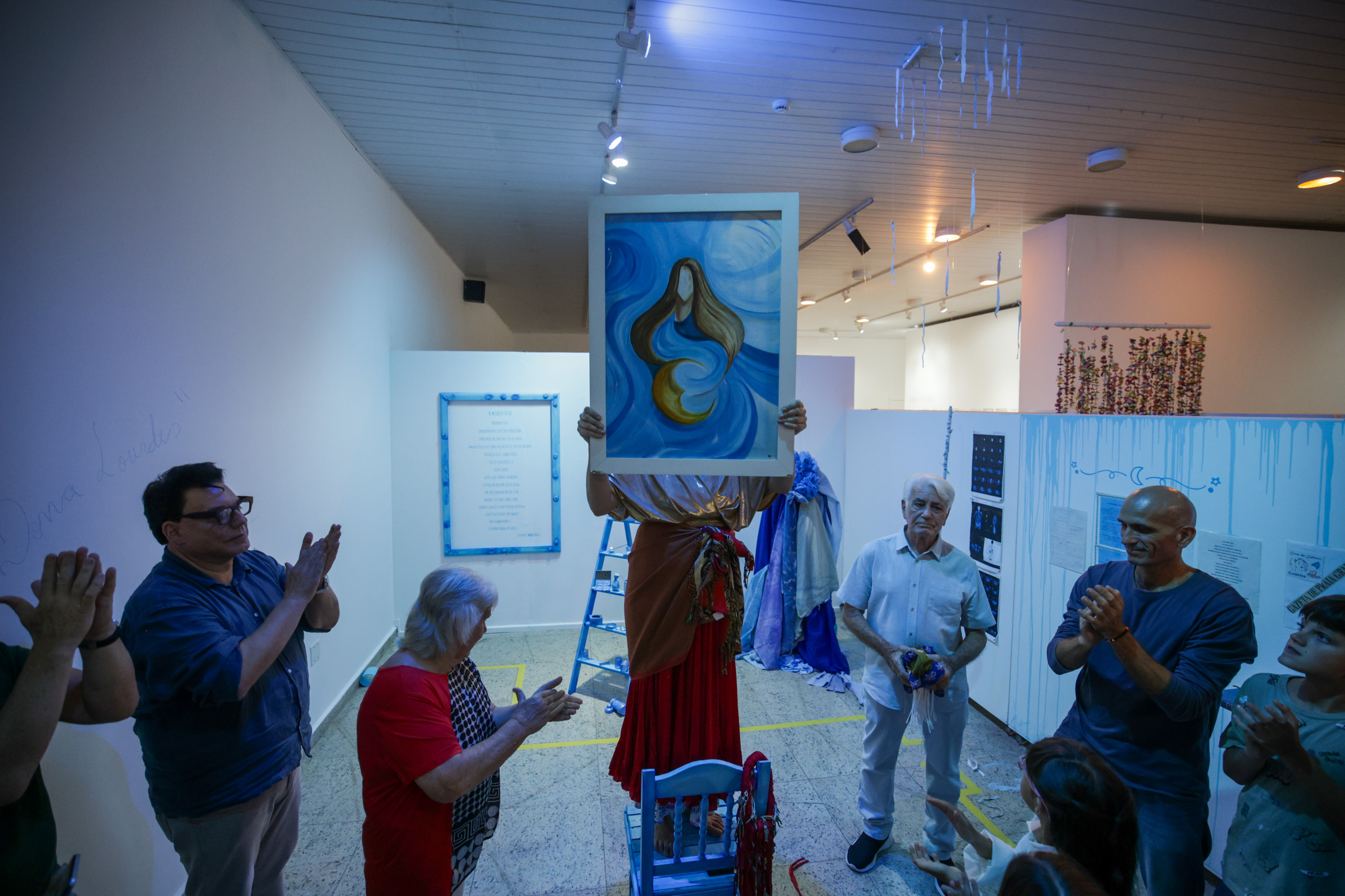 Exposição faz homenagem à vida e a trajetória de Maria de Lourdes Marszolek Bueno. Foto Fred Casagrande/Arquivo