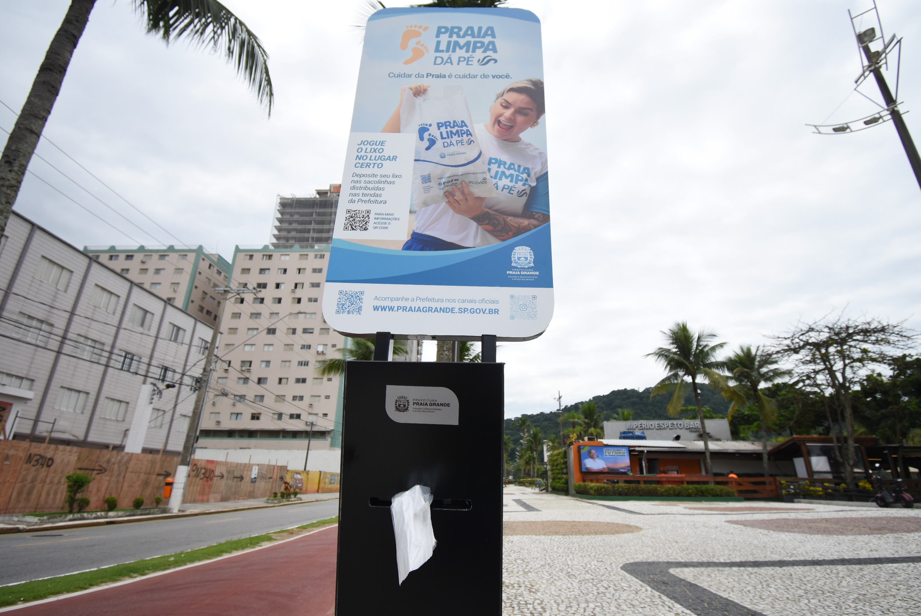 Fotos: Jairo Marques/Prefeitura de Praia Grande