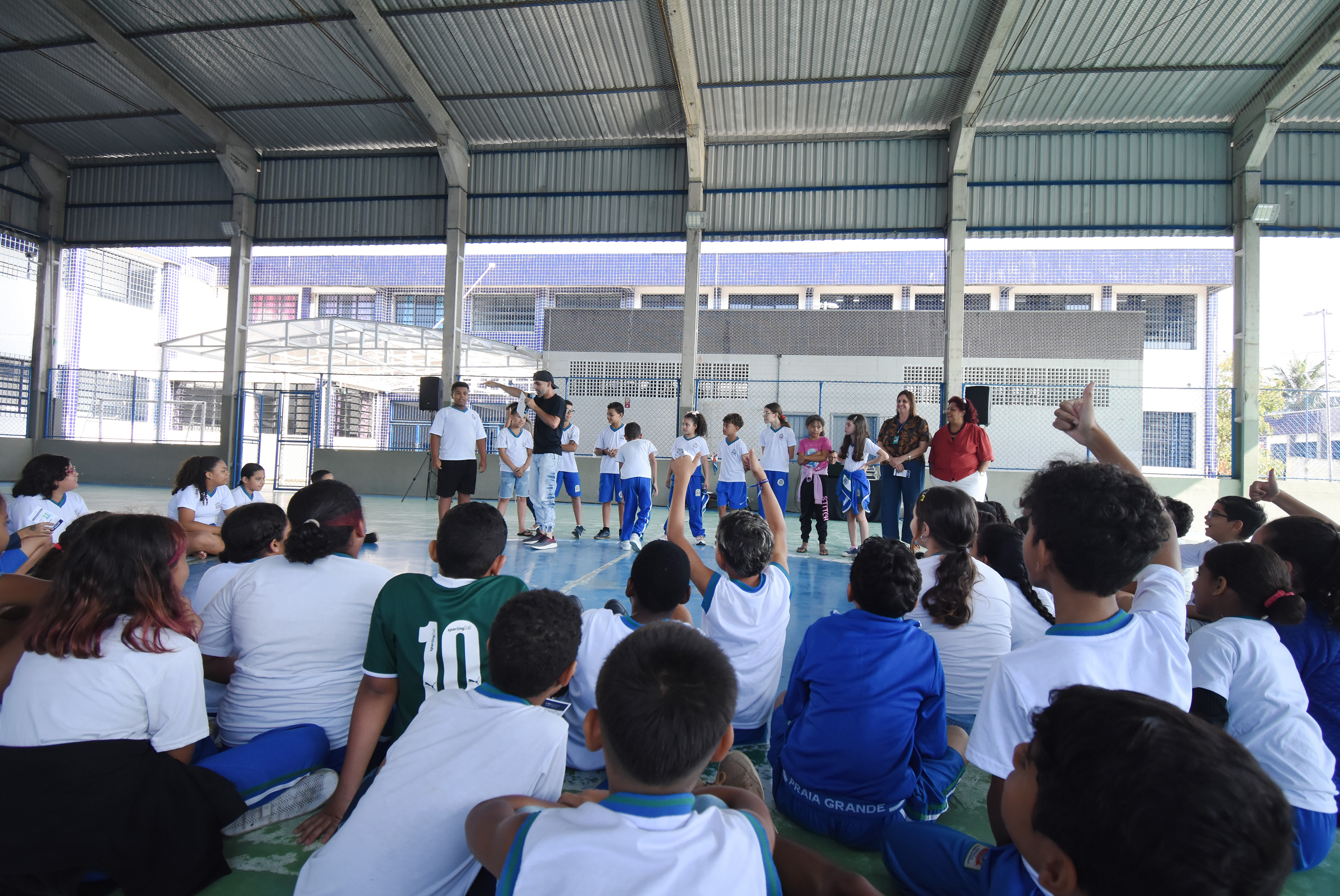 Fotos Jairo Marques/Prefeitura de Praia Grande