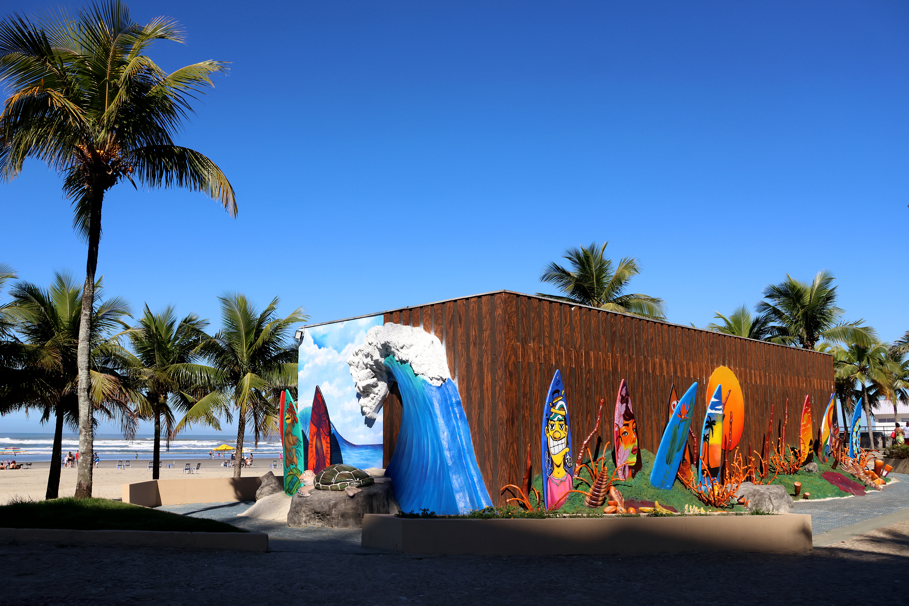 Fotos Richard Aldrin / Prefeitura de Praia Grande