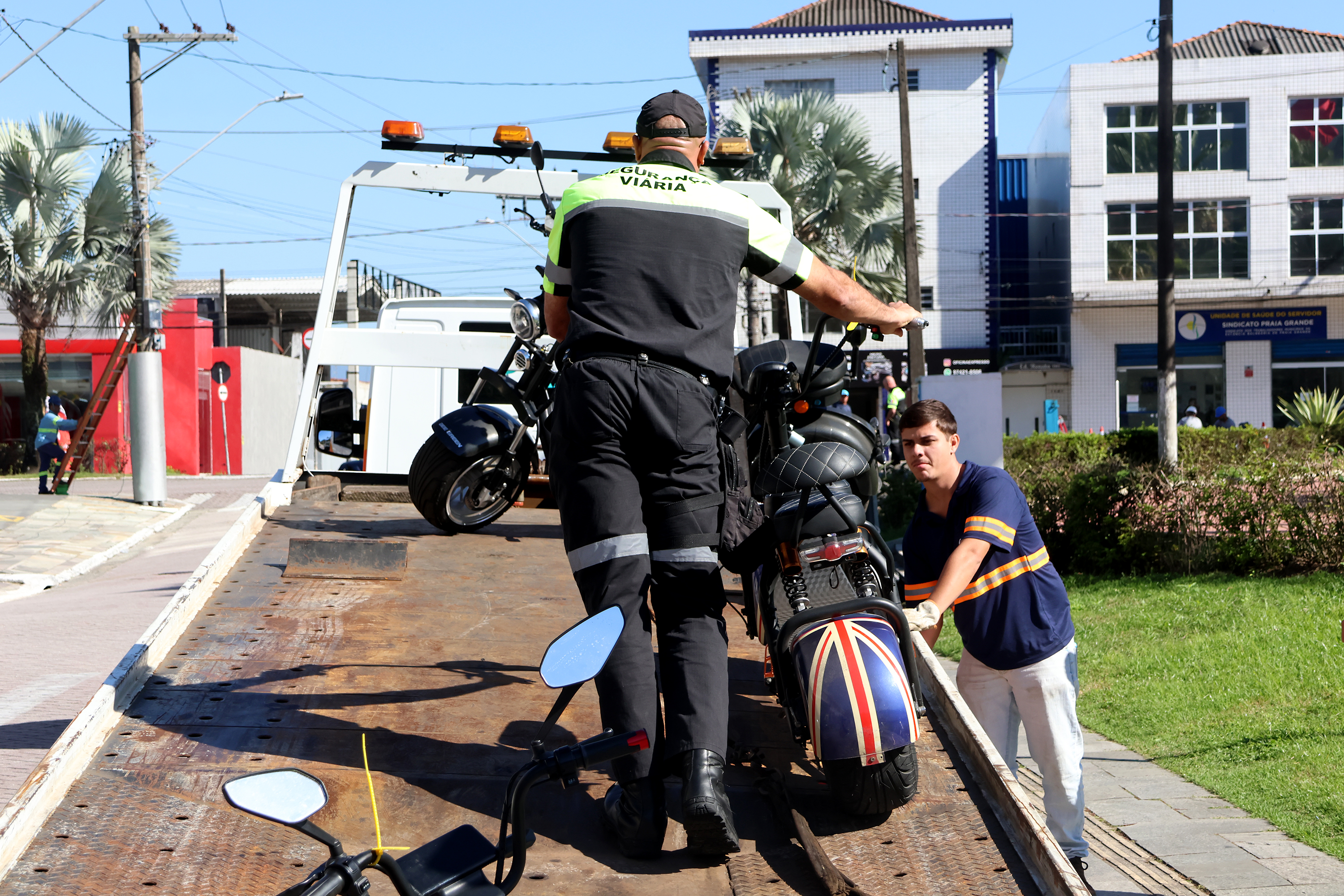 Fotos Richard Aldrin / Prefeitura de Praia Grande