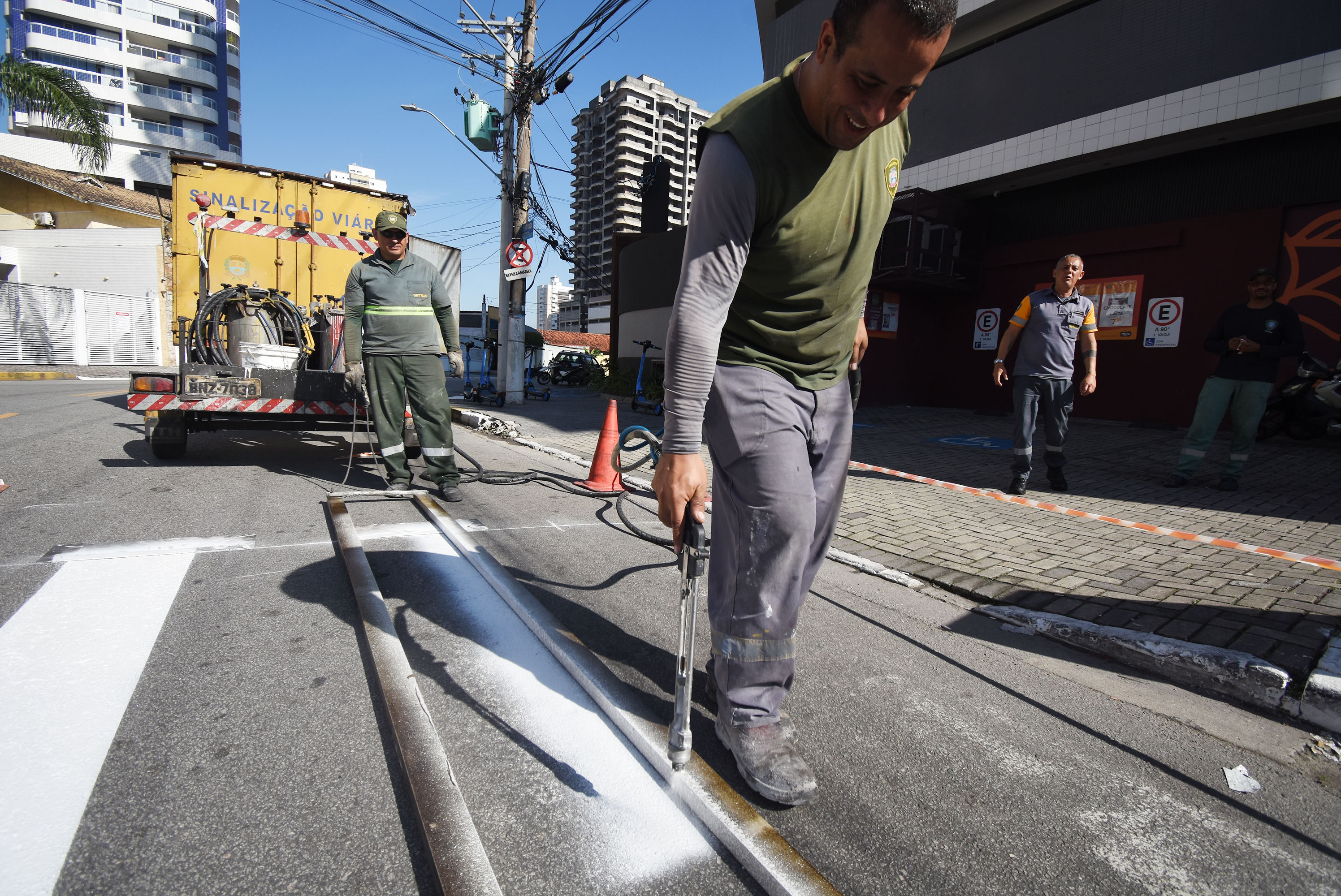 Fotos Jairo Marques/Prefeitura de Praia Grande