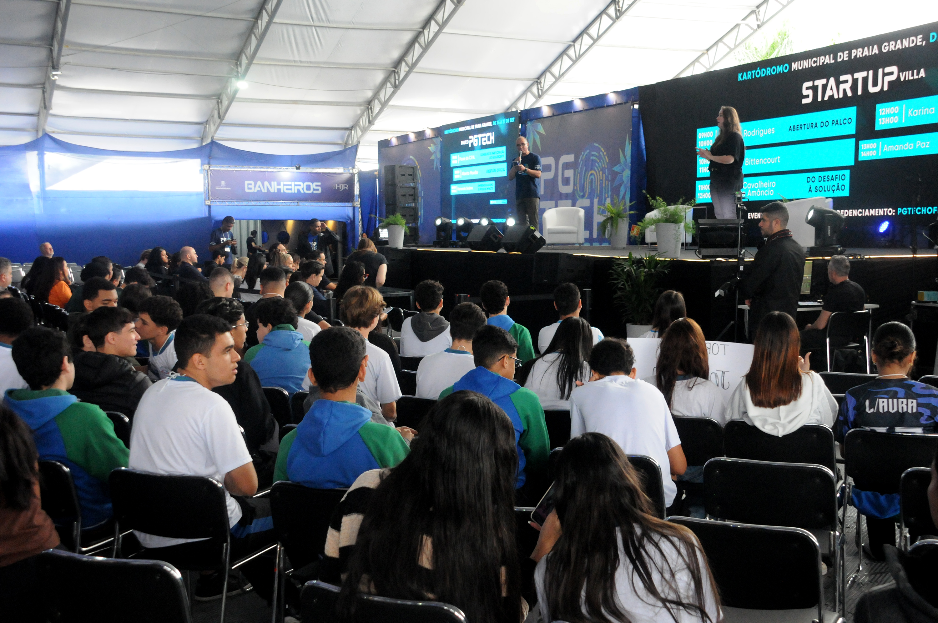 Fotos Richard Aldrin /Prefeitura de Praia Grande