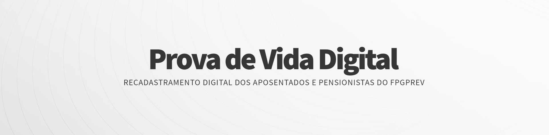 Banner da página