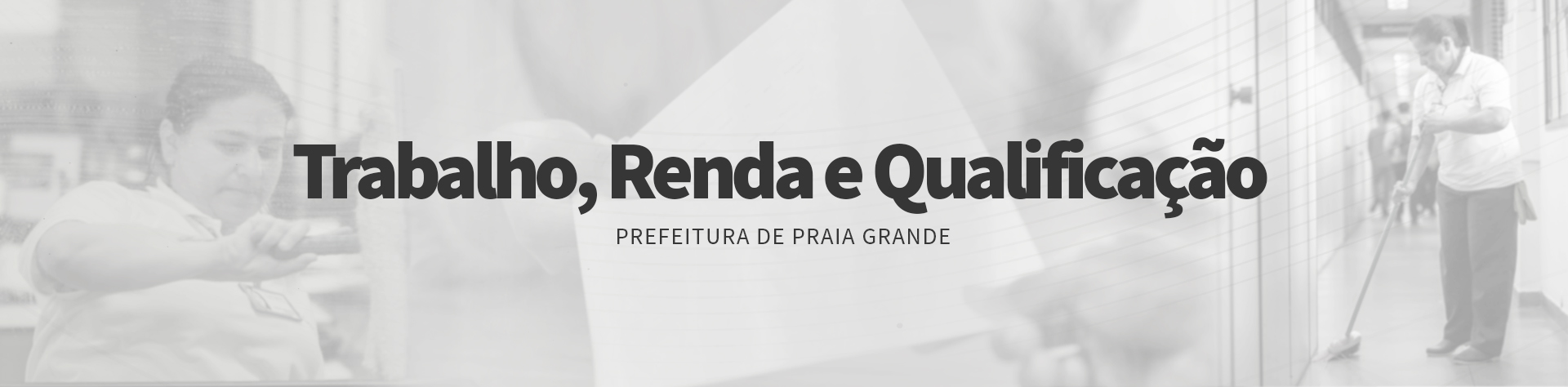 Banner da página